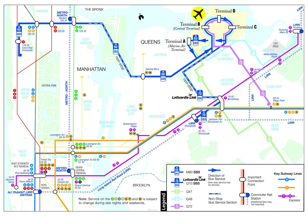 карта аўтобус м60