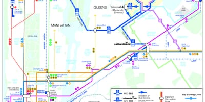 Карта аўтобус м60